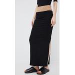 Dámske Designer Dlhé sukne Calvin Klein čiernej farby z lyocellu vo veľkosti XS s dĺžkou: Maxi udržateľná móda 