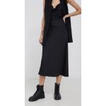 Dámske Designer Áčkové sukne Calvin Klein čiernej farby z polyesteru vo veľkosti M 