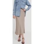 Dámske Designer Midi sukne Calvin Klein béžovej farby z viskózy vo veľkosti M s dĺžkou: Pod kolená 