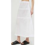 Dámske Midi sukne Deha bielej farby z polyamidu vo veľkosti XS s dĺžkou: Pod kolená 