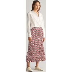 Sukňa Gant Geometric Print Pleated Skirt