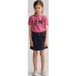 Dievčenské sukne Gant modrej farby v športovom štýle z bavlny do 6 rokov 