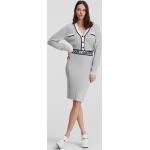 Dámske Designer Midi sukne Karl Lagerfeld bielej farby s dĺžkou: Pod kolená 