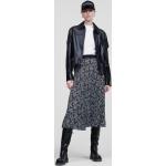 Dámske Designer Plisované sukne Karl Lagerfeld čiernej farby z polyesteru vo veľkosti M udržateľná móda 