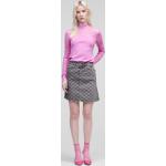 Dámske Designer Riflové sukne Karl Lagerfeld sivej farby z denimu vo veľkosti XS 