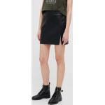 Dámske Riflové sukne Pepe Jeans čiernej farby z bavlny vo veľkosti XS Vegan 