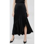 Dámske Designer Midi sukne Ralph Lauren Polo Ralph Lauren čiernej farby z polyesteru vo veľkosti M s dĺžkou: Pod kolená v zľave 