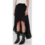 Dámske Designer Áčkové sukne The Kooples čiernej farby s dĺžkou: Maxi 