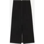 Dámske Midi sukne Trussardi čiernej farby vo veľkosti L s dĺžkou: Pod kolená na zips 
