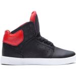 Chlapčenská Skate obuv SUPRA ATOM čiernej farby z kože vo veľkosti 38,5 