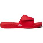 Pánska Skate obuv SUPRA červenej farby vo veľkosti 41 na leto 