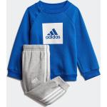 Detské teplákové súpravy adidas kráľovsky modrej farby v športovom štýle z bavlny do 3 mesiacov v zľave udržateľná móda 