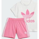 Detské tričká adidas Trefoil ružovej farby v športovom štýle z tričkoviny do 3 mesiacov 
