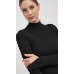 Dámska Designer Jesenná móda Calvin Klein čiernej farby vo veľkosti XS na zimu 