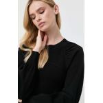 Dámska Designer Jesenná móda Karl Lagerfeld čiernej farby z polyesteru vo veľkosti XS Zľava na zimu 