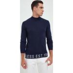 Pánska Jesenná móda Guess tmavo modrej farby z polyesteru vo veľkosti XXL Zľava na zimu 