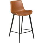 Barové stoličky DAN-FORM Denmark hnedej farby z kovu v zľave 