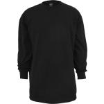Pánske Tričká s dlhým rukávom čiernej farby v streetwear štýle vo veľkosti 6 XL s dlhými rukávmi v zľave 
