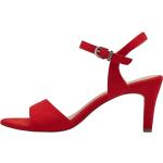 Dámske Sandále Tamaris červenej farby vo veľkosti 41 v zľave na leto 
