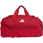 Cestovné kufre adidas Tiro červenej farby na zips 