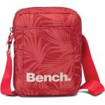 Dievčenské Crossbody kabelky Bench červenej farby v modernom štýle na zips 