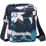 Dievčenské Crossbody kabelky Bench modrej farby v modernom štýle na zips 