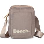Dievčenské Crossbody kabelky Bench sivej farby v modernom štýle na zips 