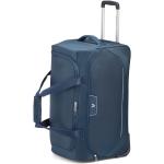 Cestovné tašky na kolieskach Roncato modrej farby v športovom štýle na zips objem 60 l 