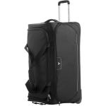 Cestovné tašky na kolieskach Roncato čiernej farby v športovom štýle na zips objem 90 l 