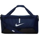 Stredné cestovné kufre Nike Academy modrej farby z polyesteru na zips objem 60 l 