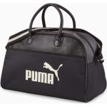 Dámske Cestovné kufre Puma Campus čiernej farby na zips 