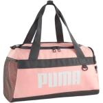Cestovné kufre Puma ružovej farby z polyuretánu na zips 