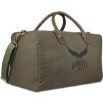Cestovné tašky Klondike khaki zelenej farby na zips objem 35 l 