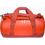 Cestovné tašky oranžovej farby v športovom štýle objem 65 l 