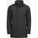 Pánske Zimné kabáty nepremokavé čiernej farby v elegantnom štýle z polyesteru vo veľkosti XXXL udržateľná móda 