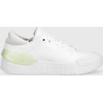 Dámske Kožené tenisky adidas Court bielej farby z polyuretánu vo veľkosti 40 Vegan v zľave 