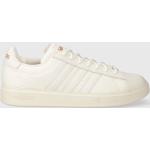Pánska Tenisová obuv adidas Court bielej farby v športovom štýle z polyuretánu vo veľkosti 45,5 vegánska Zľava 