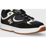Pánska Skate obuv DC Shoes čiernej farby v športovom štýle zo semišu vo veľkosti 44 