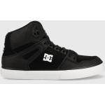 Pánska Skate obuv DC Shoes Pure čiernej farby zo semišu vo veľkosti 46 Zľava 