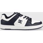 Pánska Skate obuv DC Shoes tmavo modrej farby v športovom štýle z polyuretánu vo veľkosti 44 vegánska 