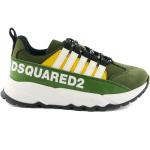 Chlapčenská Bežecká obuv Dsquared2 zelenej farby vo veľkosti 35 na šnurovanie 
