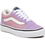 Dámska Skate obuv Vans fialovej farby zo semišu vo veľkosti 33 na šnurovanie Zľava 