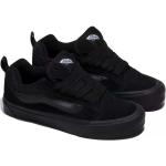 Pánska Skate obuv Vans Knu Skool čiernej farby z kože vo veľkosti 45 