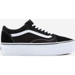 Pánska Skate obuv Vans Old Skool čiernej farby v športovom štýle zo semišu vo veľkosti 40,5 