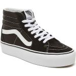 Dámska Skate obuv Vans Old Skool Platform bielej farby z kože vo veľkosti 42 