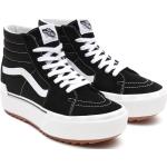 Dámska Skate obuv Vans SK8-Hi čiernej farby z kože vo veľkosti 41 Zľava 