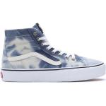 Dámska Skate obuv Vans SK8-Hi modrej farby z kože vo veľkosti 41 Zľava 