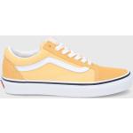 Pánska Skate obuv Vans Old Skool oranžovej farby zo semišu 