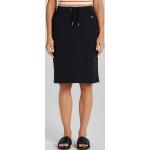 Dámske Midi sukne Gant Shield čiernej farby v športovom štýle z tričkoviny vo veľkosti XXS s dĺžkou: Pod kolená 