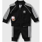 Dojčenské Dojčenské súpravy adidas Originals čiernej farby z polyesteru do 24 mesiacov s motívom Hello Kitty v zľave 